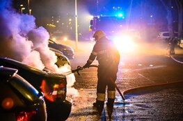 Meerdere auto’s in brand op de Olieslagerslaan in Beverwijk