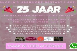Angela's Haarmode al 25 jaar een begrip