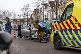 Fietsster aangereden op de Santpoorterstraat in Haarlem