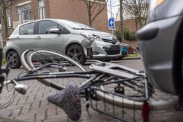 Fietsster aangereden op de Santpoorterstraat in Haarlem