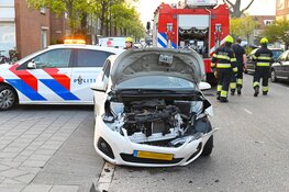 Veel schade bij aanrijding op Graaf Florislaan in Beverwijk