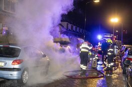 Weer autobrand in Beverwijk, dit keer Rijvordtlaan