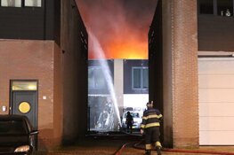 Grote brand op bedrijventerrein Haarlem