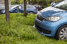 Veel schade bij ongeval op de Eksterlaan in Haarlem