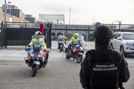Lange tijd politiehelikopter boven Haarlem vanwege beveiligd transport