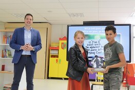 Basisschool De Rozenbeek heeft beste idee van Kinderklimaattop 2021