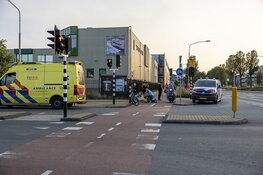 Weer botsing in beruchte bocht op fietspad Jan van Krimpenweg