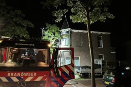 Brand in woning in Haarlem: kleine brand met veel rook