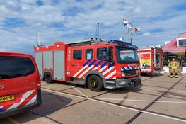 Brand bij restaurant in Uitgeest
