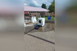 Brand bij restaurant in Uitgeest