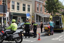 Scooterrijder gewond in Haarlem