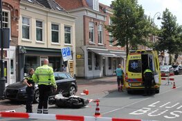 Scooterrijder gewond in Haarlem