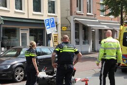Scooterrijder gewond in Haarlem