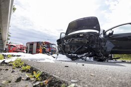 Meerdere gewonden bij frontale botsing in Velserbroek