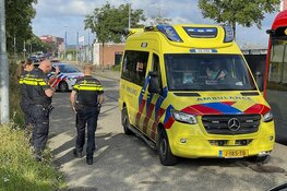 Wielrenner gewond door slecht wegdek Jan van Krimpenweg Haarlem