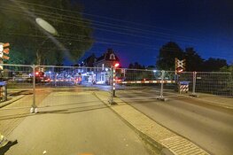 Spoorwegovergangen met hekken afgesloten vanwege Formule 1