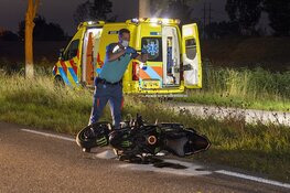 Motorrijders gewond bij valpartij op de N202 bij Velsen-Zuid