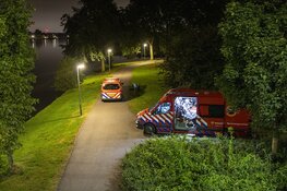 Hulpdiensten weer uitgerukt voor verwarde vrouw op de Schouwbroekerbrug