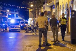 Politie in actie voor vechtpartij in de Haltestraat in Zandvoort