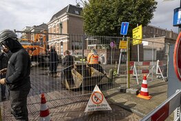 Gas en waterleiding geraakt bij werkzaamheden Oude Zijlvest