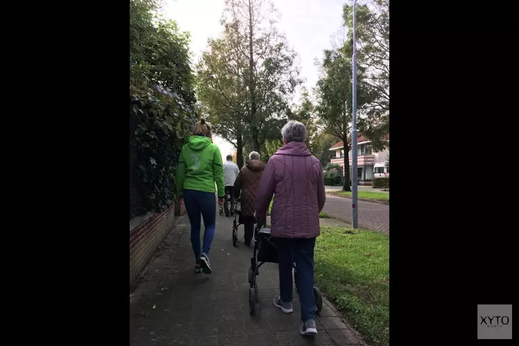 Wandelt u gezellig een halfuurtje mee?