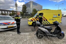 Scooterrijder gewond na ongeval Laan van Decima Haarlem