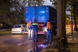 Fietser gewond na botsing met containerwagen in Heemstede