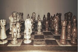 Toneel in de Dorpskerk in Santpoort-Noord