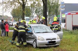 Automobilist gewond bij ongeval op Oudeweg in Haarlem