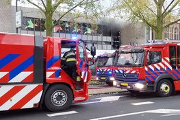 Jongeren gezocht voor brand in school Haarlem