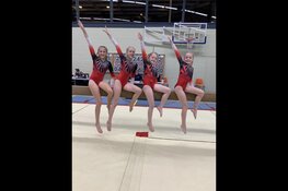 Turnsters TOSS Heemskerk eerste plek in voorwedstrijd Beverwijk