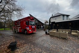 Brand in Hotel Spaarnwoude in Velsen-Zuid