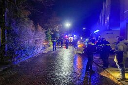 Brand op woonboot in Haarlem