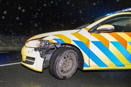 Medewerker ambulancedienst botst tegen hert op de Zeeweg