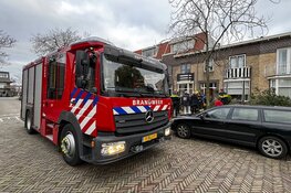 WC rol in de brand in toilet in Haarlem-Noord
