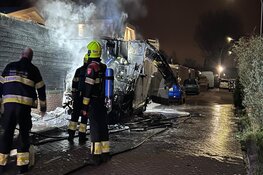 Camper door brand verwoest in Haarlem