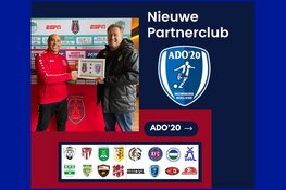 ADO &#39;20 nieuwe partnerclub VV Alkmaar