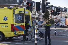 Oudere man gewond na ongeval met fiets in Haarlem