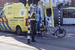 Oudere man gewond na ongeval met fiets in Haarlem