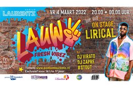 Fresh Vibez bij LAUW op vrijdag 4 maart