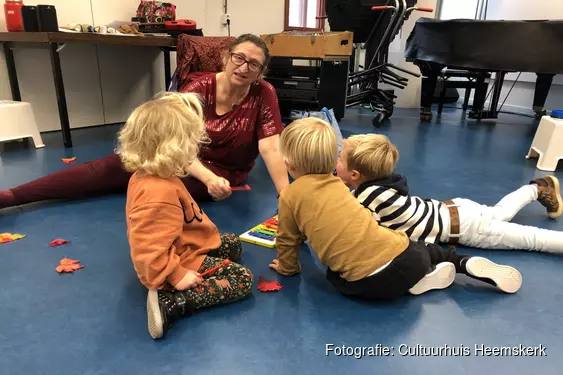 Workshop muziek op schoot: April doet wat hij wil!