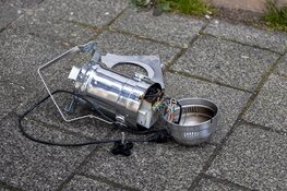 Brandweer groots uitgerukt voor smeulende verlichting in winkel Heemstede