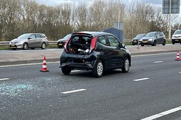 Ongeval met meerdere auto&#39;s op Velsertraverse in Velsen-Noord