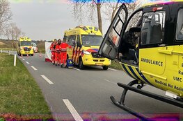 Motorrijder zwaargewond bij ongeval op Zeeweg