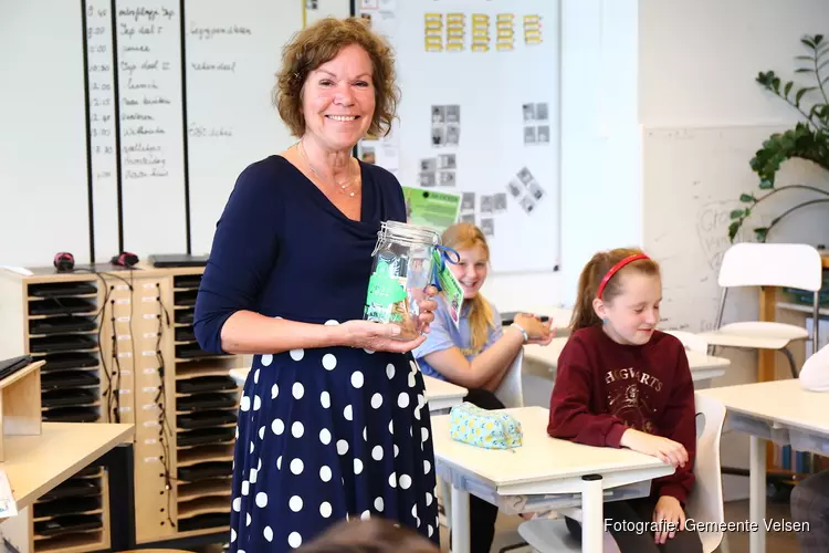 Week van het Geld: Groep 8b De Plataan grote winnaar &#39;50 cents&#39;