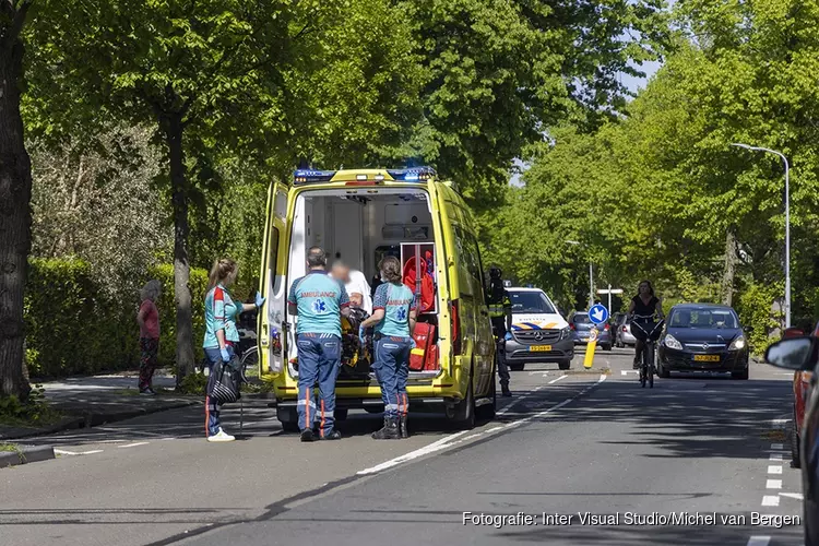 Fietser gewond bij aanrijding met auto op de Churchilllaan