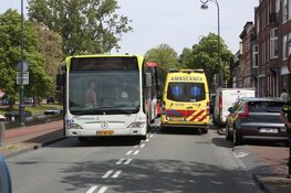 Aanrijding tussen lijnbus en voetganger in Haarlem