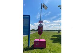 Eerste zonnebrandpaal geopend in Haarlem: Gratis zonnebrand