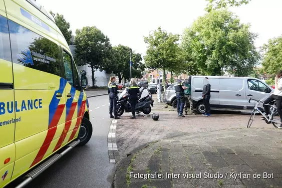 Motorrijder gewond na ongeval in Haarlem