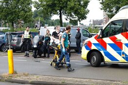 Motorrijder gewond na ongeval in Haarlem